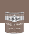 Pot de peinture murs Libéron Velours de Peinture, teinte Brun Puce Royale, finition mate veloutée.