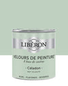 Pot de peinture murs Libéron Velours de Peinture, teinte Céladon, finition mate veloutée.