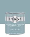 Pot de peinture murs Libéron Velours de Peinture, teinte Fleur de Lin, finition mate veloutée.