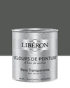 Pot de peinture murs Libéron Velours de Peinture, teinte Gris Fer Forgé, finition mate veloutée.