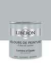 Pot de peinture murs Libéron Velours de Peinture, teinte Lumière d'Opale, finition mate veloutée.