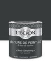 Pot de peinture murs Libéron Velours de Peinture, teinte Noir Smoking, finition mate veloutée.