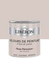 Pot de peinture murs Libéron Velours de Peinture, teinte Rose Pâmoison, finition mate veloutée.