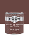 Pot de peinture murs Libéron Velours de Peinture, teinte Terre de Rougier, finition mate veloutée.