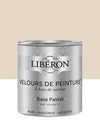 Pot de peinture murs Libéron Velours de Peinture, teinte Vélin, finition mate veloutée.
