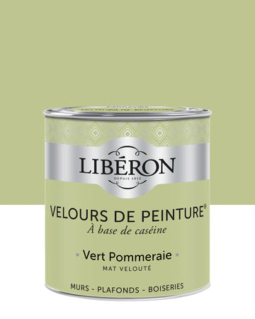 Peinture Murs - Velours de Peinture - VERT POMMERAIE