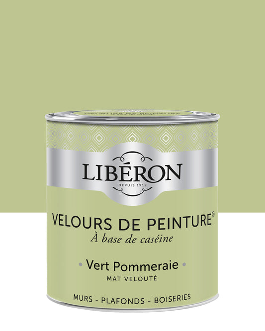 Peinture Murs - Velours de Peinture - VERT POMMERAIE