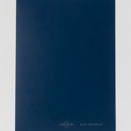 Échantillon de peinture Velours de Peinture Libéron, teinte Bleu Vintimille