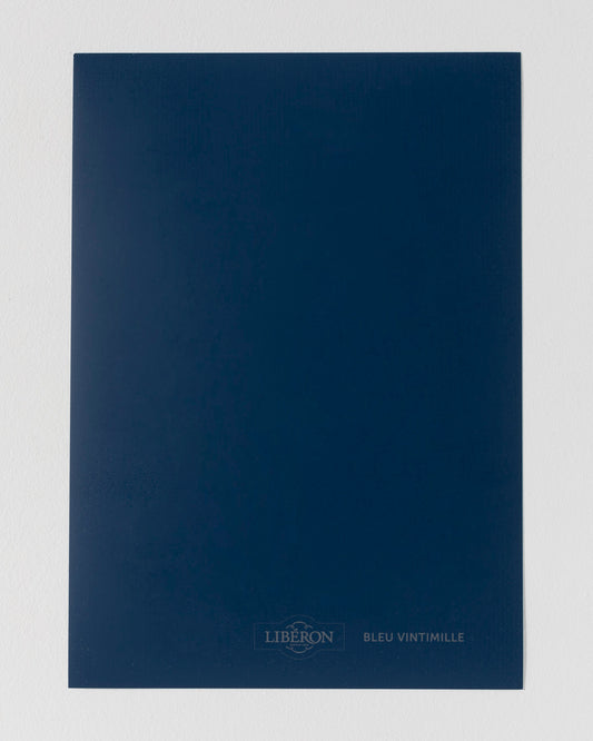 Échantillon de peinture Velours de Peinture Libéron, teinte Bleu Vintimille