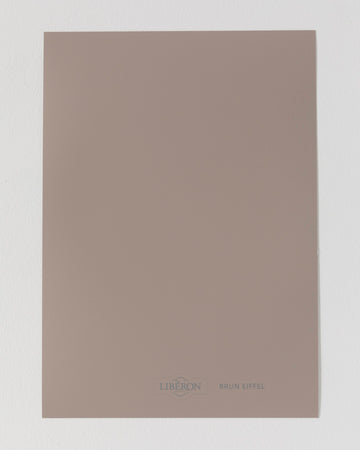 Échantillon de peinture Velours de Peinture Libéron, teinte Brun Eiffel