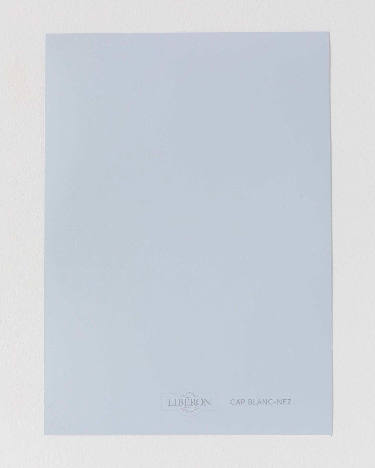 Échantillon de peinture Velours de Peinture Libéron, teinte Cap Blanc-Nez