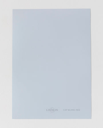 Échantillon de peinture Velours de Peinture Libéron, teinte Cap Blanc-Nez