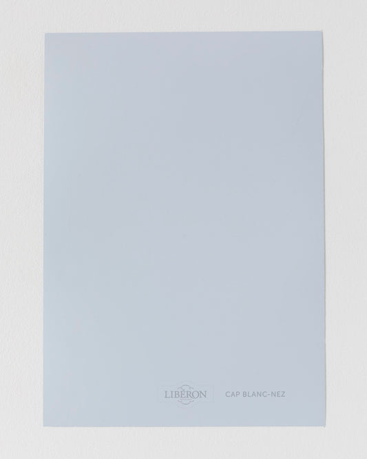 Échantillon de peinture Velours de Peinture Libéron, teinte Cap Blanc-Nez