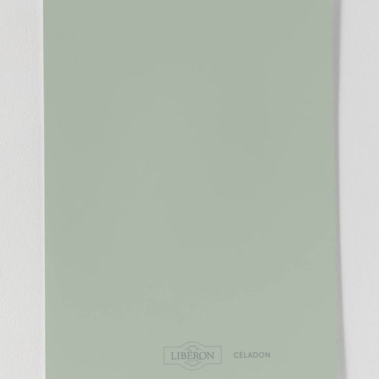 Échantillon de peinture Velours de Peinture Libéron, teinte Céladon