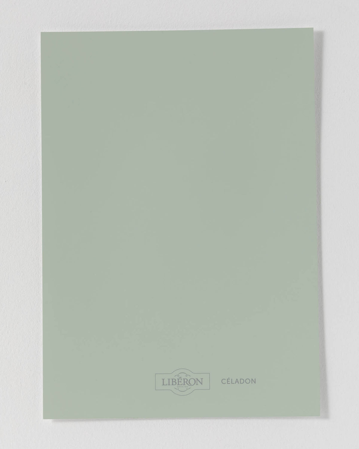 Échantillon de peinture Velours de Peinture Libéron, teinte Céladon