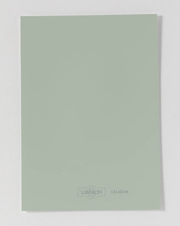 Échantillon de peinture Velours de Peinture Libéron, teinte Céladon