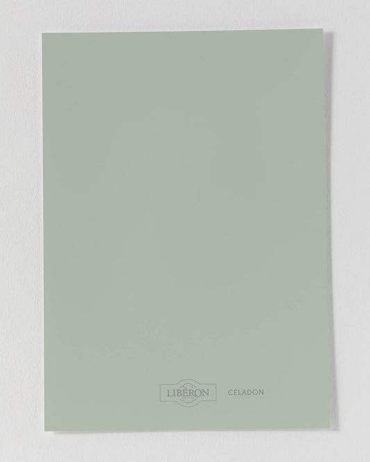 Échantillon de peinture Velours de Peinture Libéron, teinte Céladon