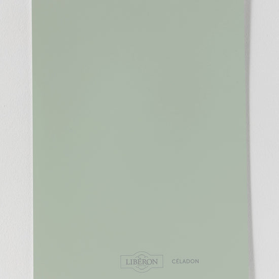 Échantillon de peinture Velours de Peinture Libéron, teinte Céladon