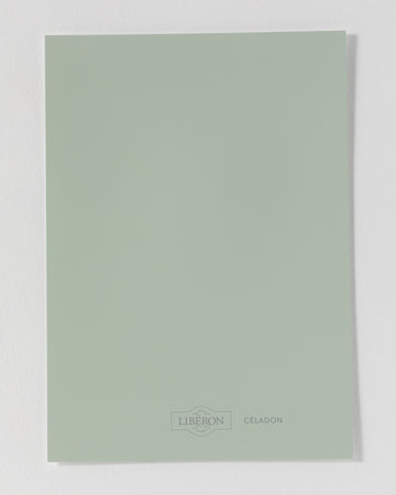 Échantillon de peinture Velours de Peinture Libéron, teinte Céladon