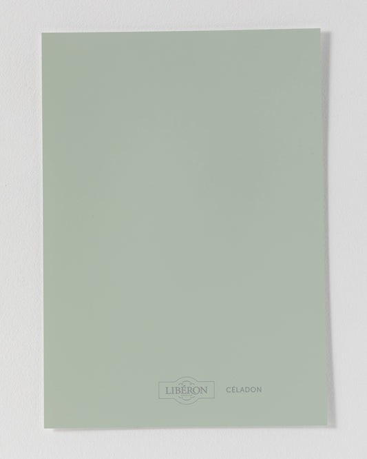 Échantillon de peinture Velours de Peinture Libéron, teinte Céladon