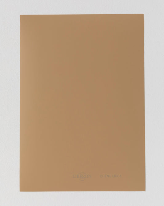 Échantillon de peinture Velours de Peinture Libéron, teinte Chêne Liège