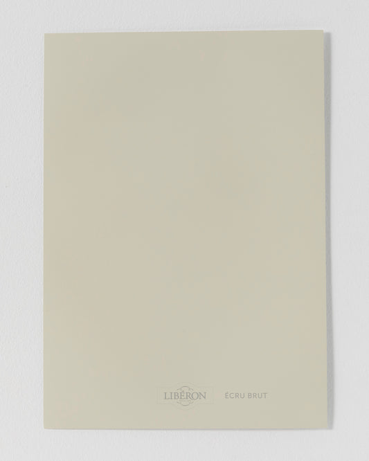 Échantillon de peinture Velours de Peinture Libéron, teinte Écru Brut