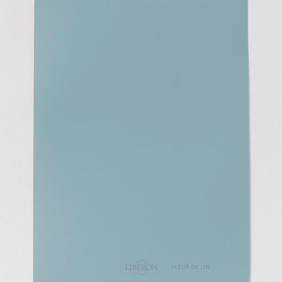 Échantillon de peinture Velours de Peinture Libéron, teinte Fleur de Lin