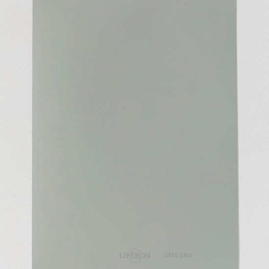 Échantillon de peinture Velours de Peinture Libéron, teinte Grès Gris