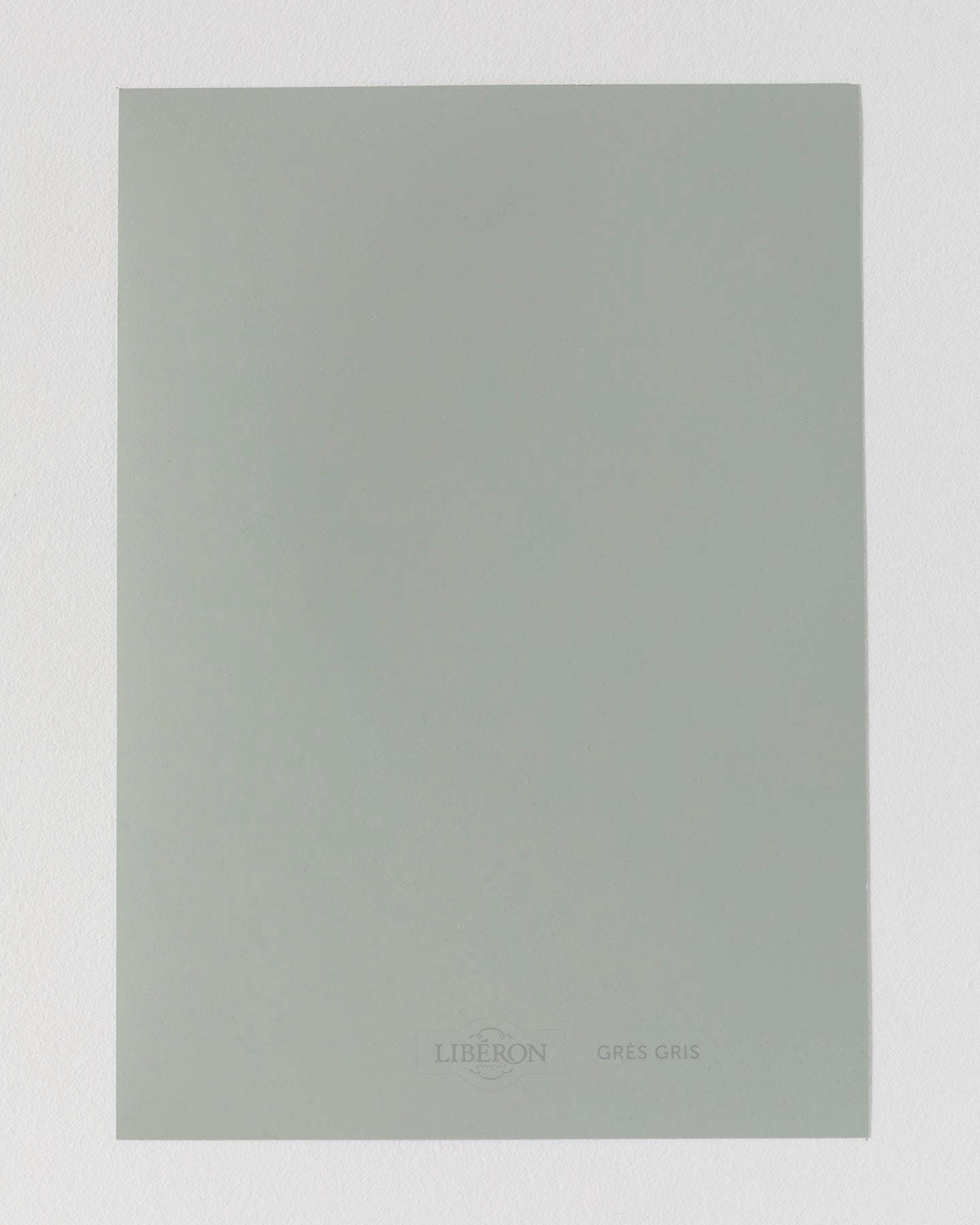 Échantillon de peinture Velours de Peinture Libéron, teinte Grès Gris