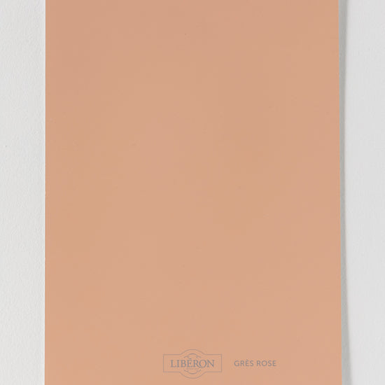 Échantillon de peinture Velours de Peinture Libéron, teinte Grès Rose