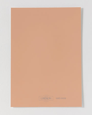 Échantillon de peinture Velours de Peinture Libéron, teinte Grès Rose