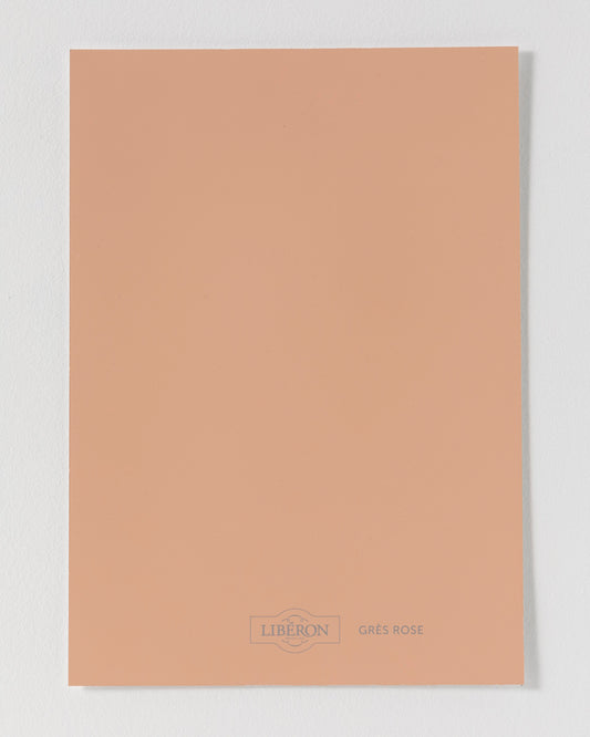 Échantillon de peinture Velours de Peinture Libéron, teinte Grès Rose