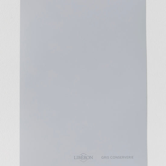 Échantillon de peinture Velours de Peinture Libéron, teinte Gris Conserverie