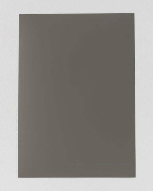 Échantillon de peinture Velours de Peinture Libéron, teinte Gris Coucou de Rennes