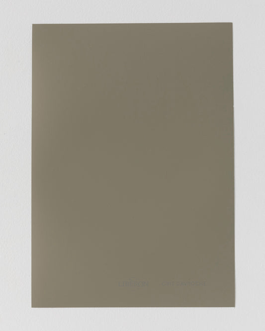 Échantillon de peinture Velours de Peinture Libéron, teinte Gris Gavroche