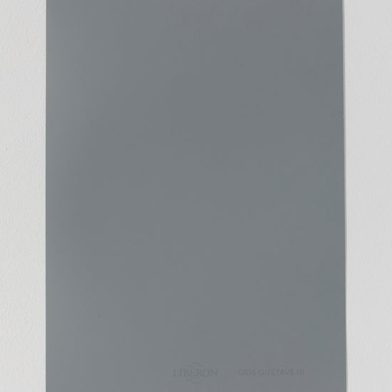 Échantillon de peinture Velours de Peinture Libéron, teinte Gris Gustavien