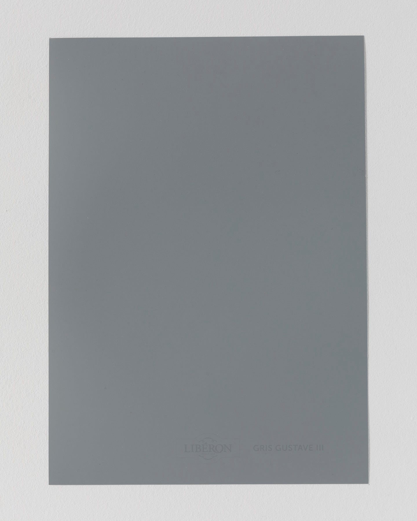 Échantillon de peinture Velours de Peinture Libéron, teinte Gris Gustavien