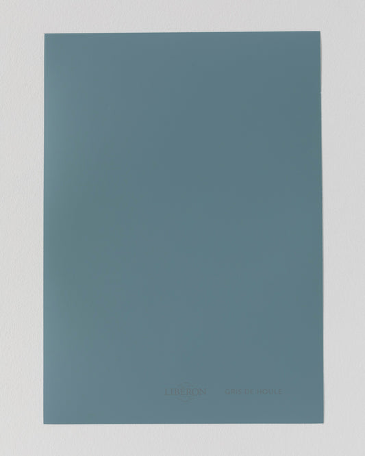 Échantillon de peinture Velours de Peinture Libéron, teinte Gris de Houle
