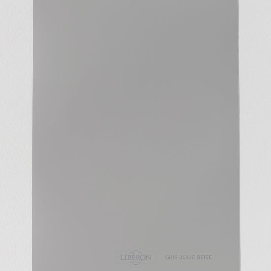 Échantillon de peinture Velours de Peinture Libéron, teinte Gris Jolie Brise