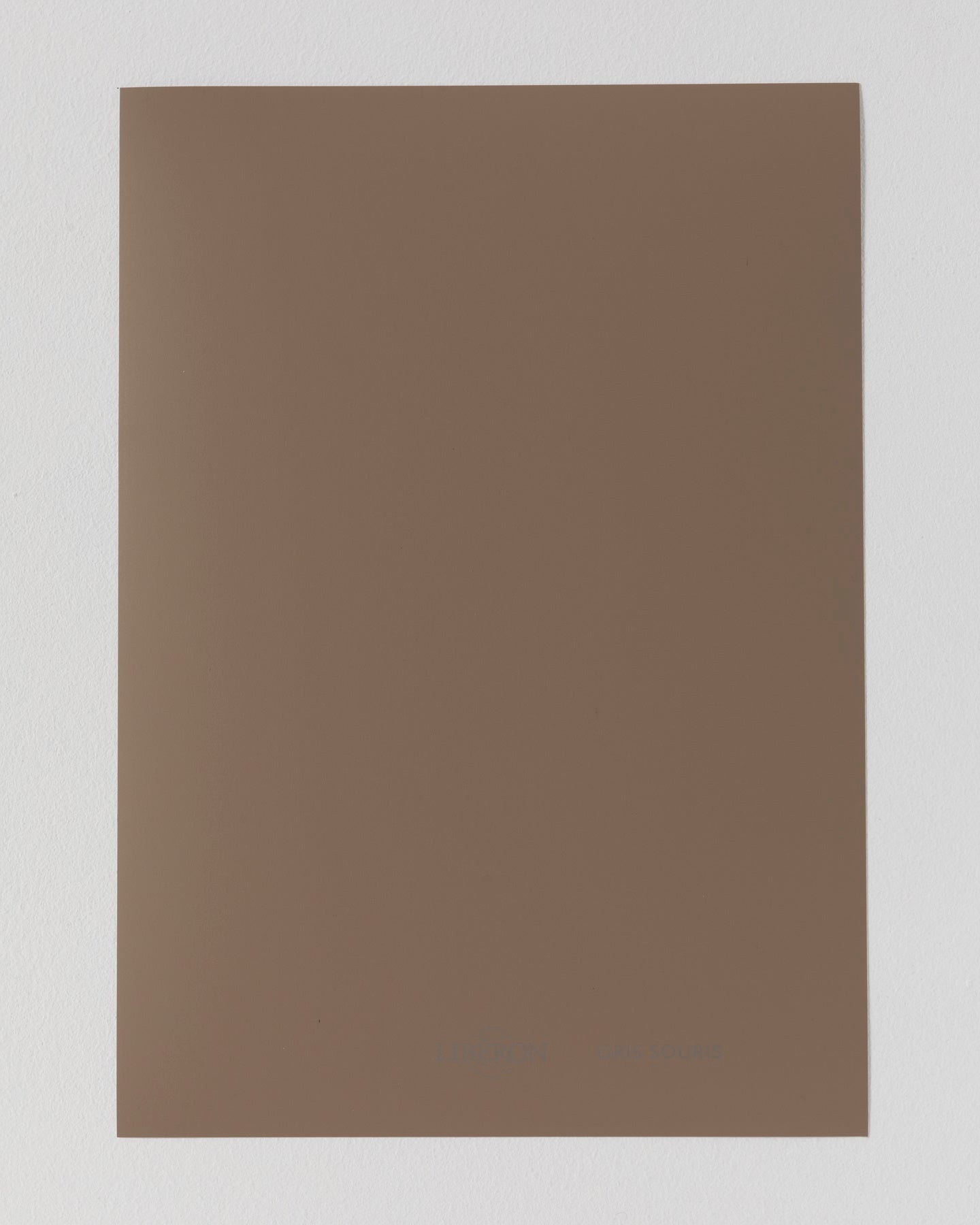 Échantillon de peinture Velours de Peinture Libéron, teinte Gris Souris