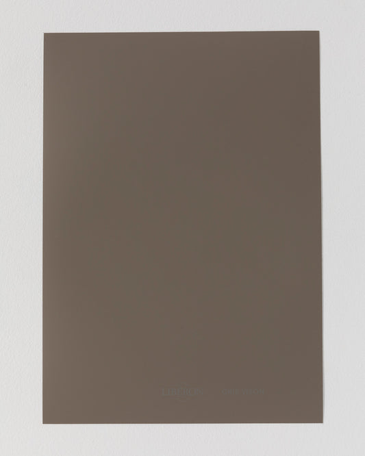 Échantillon de peinture Velours de Peinture Libéron, teinte Gris Vison