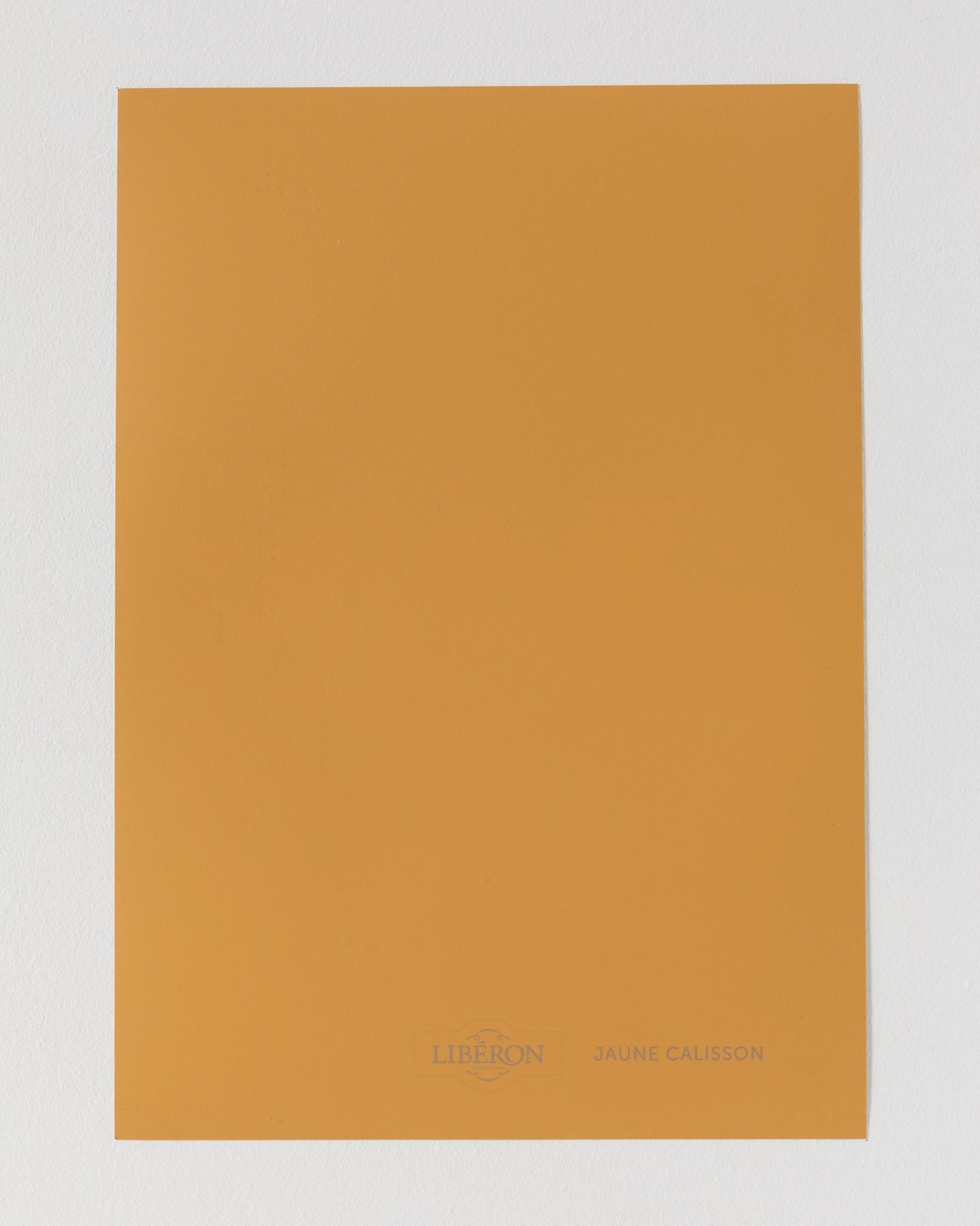 Échantillon de peinture Velours de Peinture Libéron, teinte Jaune Calisson