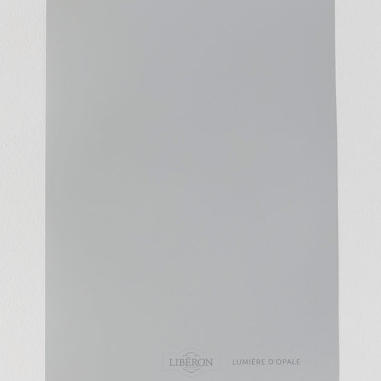Échantillon de peinture Velours de Peinture Libéron, teinte Lumière d'Opale