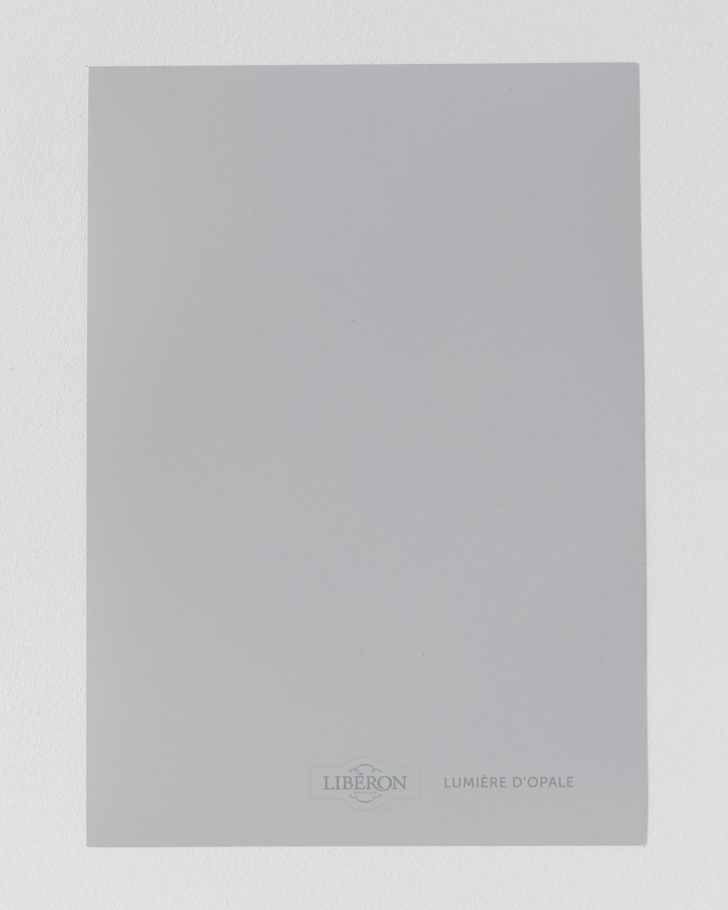Échantillon de peinture Velours de Peinture Libéron, teinte Lumière d'Opale