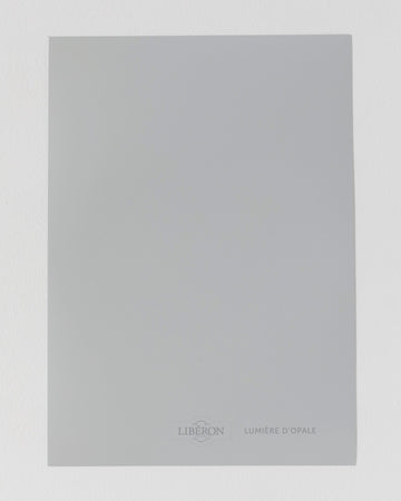 Échantillon de peinture Velours de Peinture Libéron, teinte Lumière d'Opale