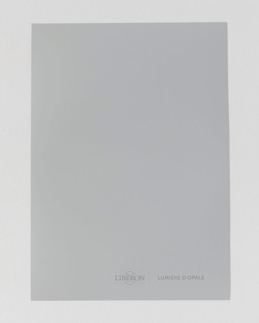 Échantillon de peinture Velours de Peinture Libéron, teinte Lumière d'Opale