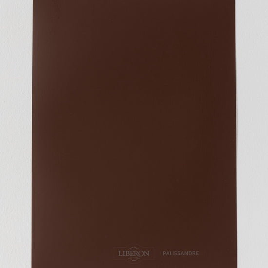 Échantillon de peinture Velours de Peinture Libéron, teinte Palissandre