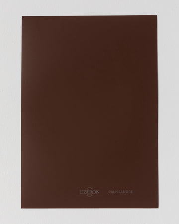 Échantillon de peinture Velours de Peinture Libéron, teinte Palissandre