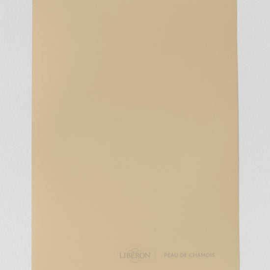 Échantillon de peinture Velours de Peinture Libéron, teinte Peau de Chamois