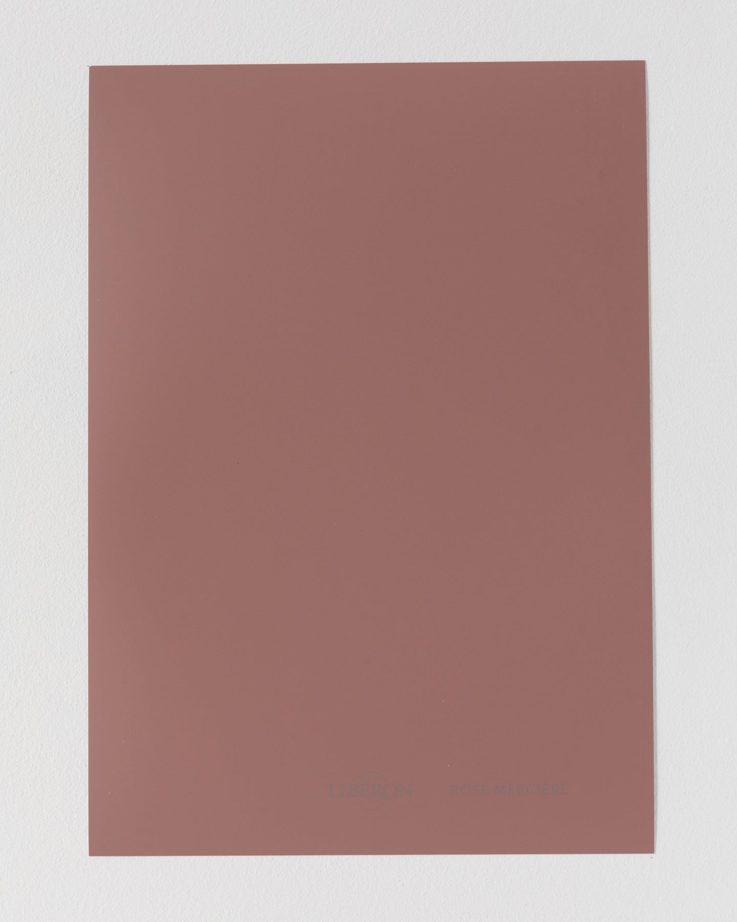 Échantillon de peinture Velours de Peinture Libéron, teinte Rose Mercière